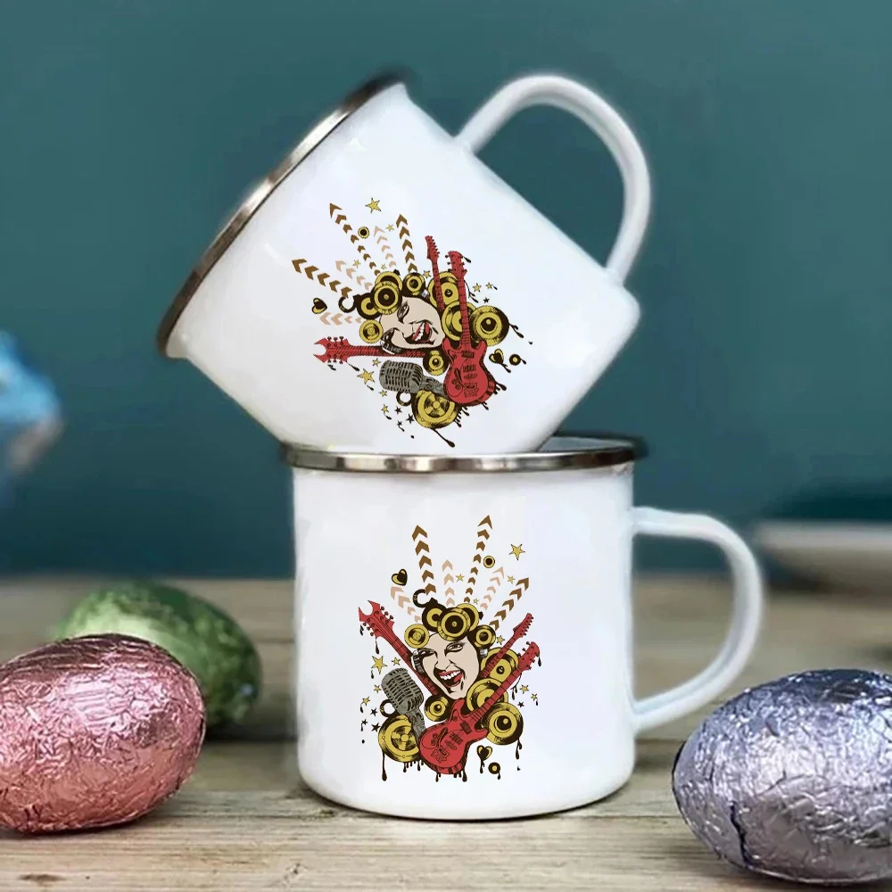 Sublimation Mug White - الأبيض كوب معدني طافوا روك المغني