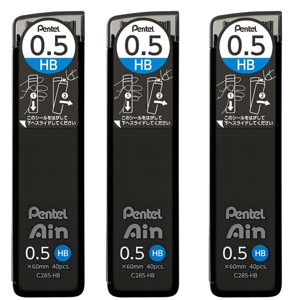 Pentel Pen Energel - عبوة من 3 قطع - مجموعة