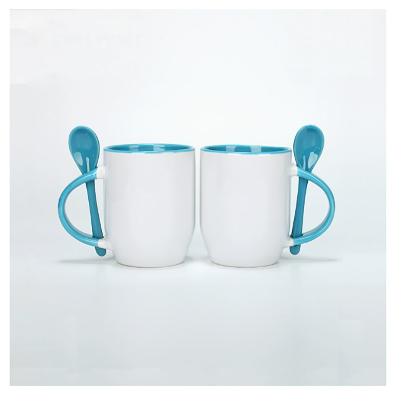 قطعتان من أكواب القهوة للطباعة - مراجعة Sublimation Mug White وسعره