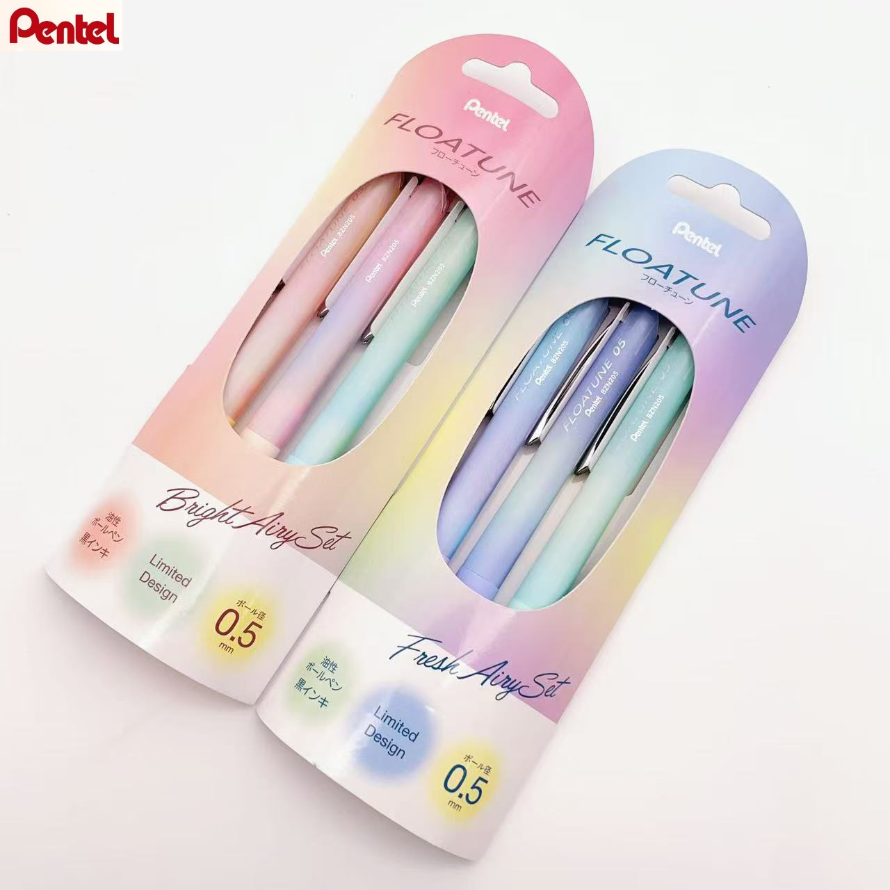 1/3 قطعة قلم جل pentel FLOATUN - مراجعة Pentel Pen Sign Pen وسعره