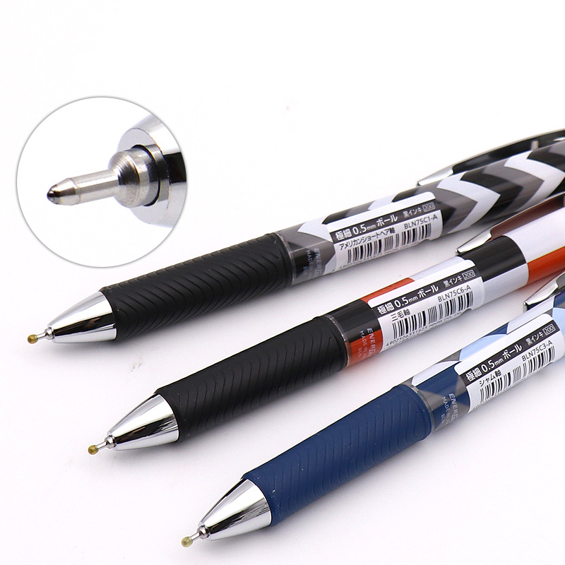 1 قطعة اليابان Pentel BLN75 ال - مراجعة Pentel Pen Energel وسعره