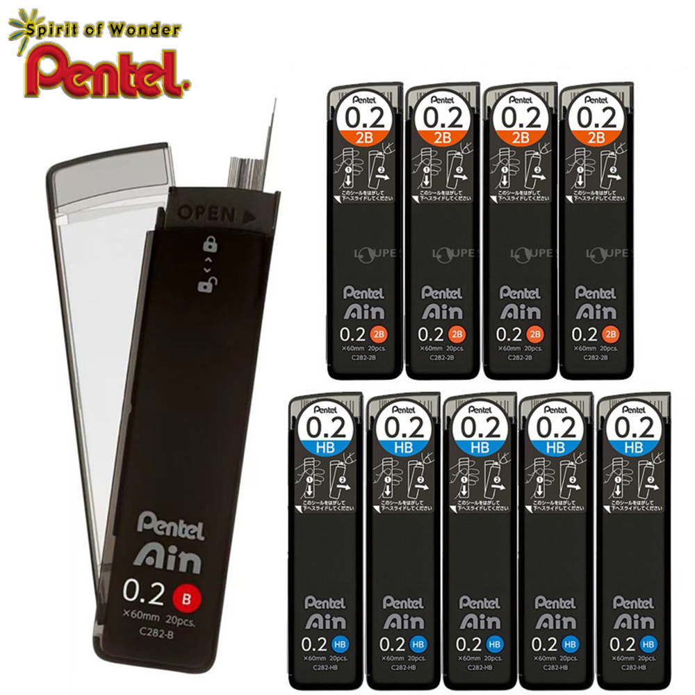 3 علب أقلام رصاص يابانية من بن - مراجعة Pentel Pen Energel وسعره